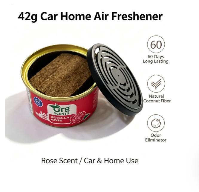 Home Fragrance Gel - 42g Auto Luchtverfrisser Vaste Parfumflesje 60