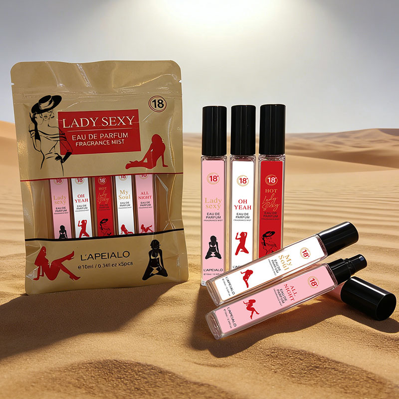 Home Fragrance Gift Box - Draagbare Huisgeurspray 6-delige Set Langdurige Ruimteluchtverfrisser