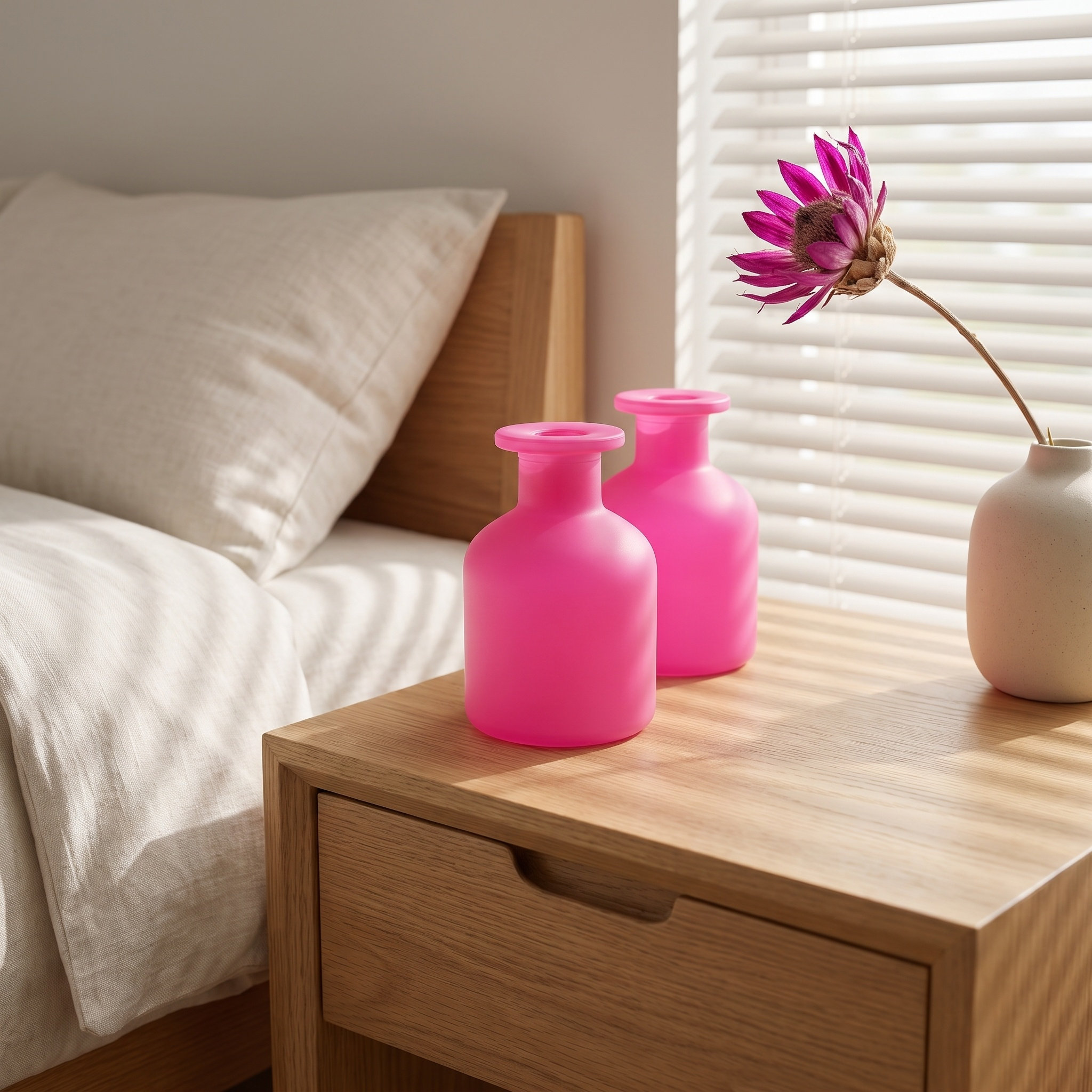 Home Fragrance Diffuser - 2 stuks glazen flessen voor geurverspreiders,