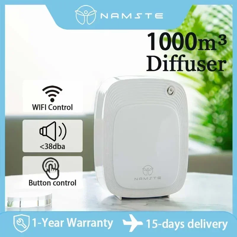 Home Fragrance Oud - Namaste 1000m³ Aroma Diffuser Machine 200ML
