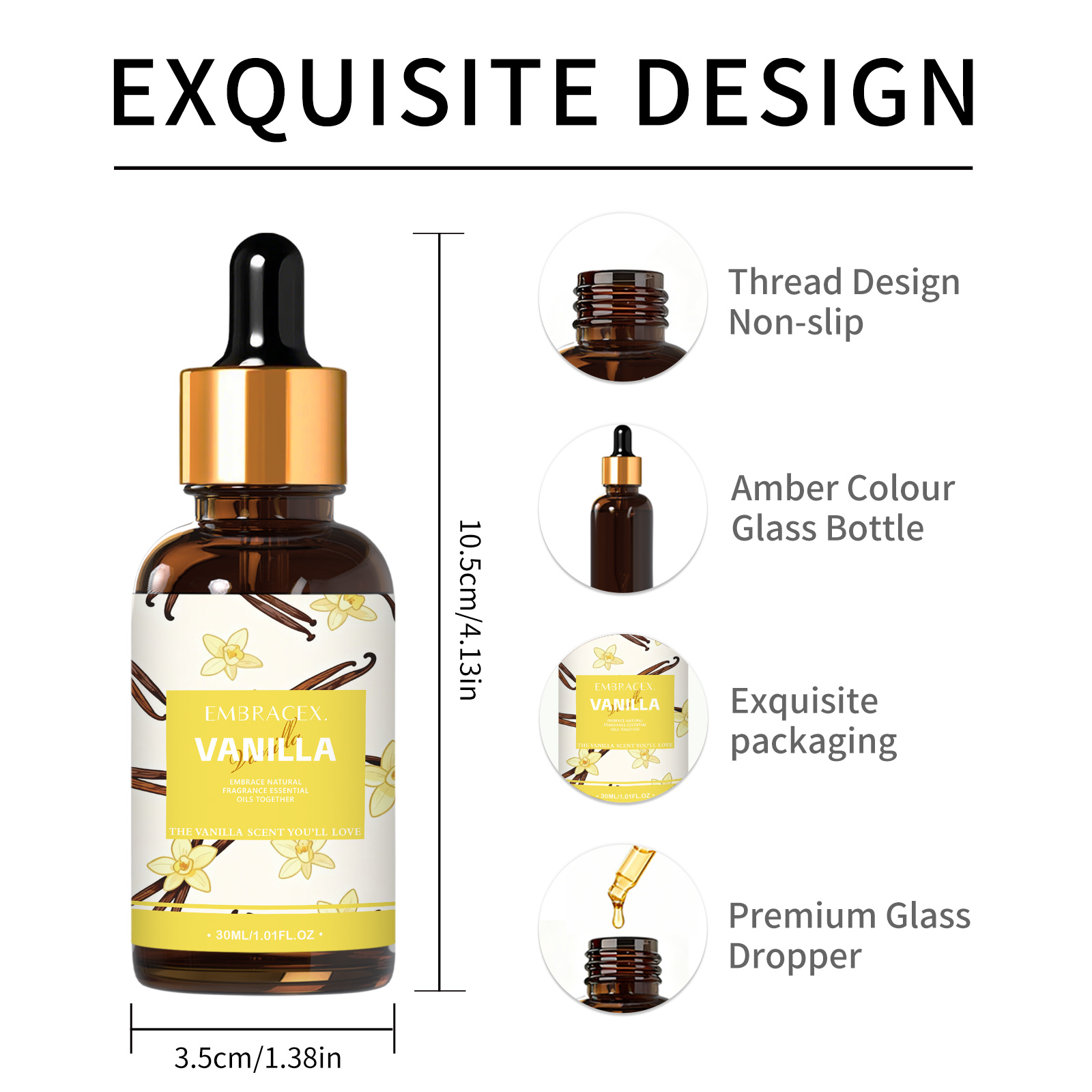 30ml Vanille Geuroliën voor Di - Home Fragrance Gift recensie en prijs