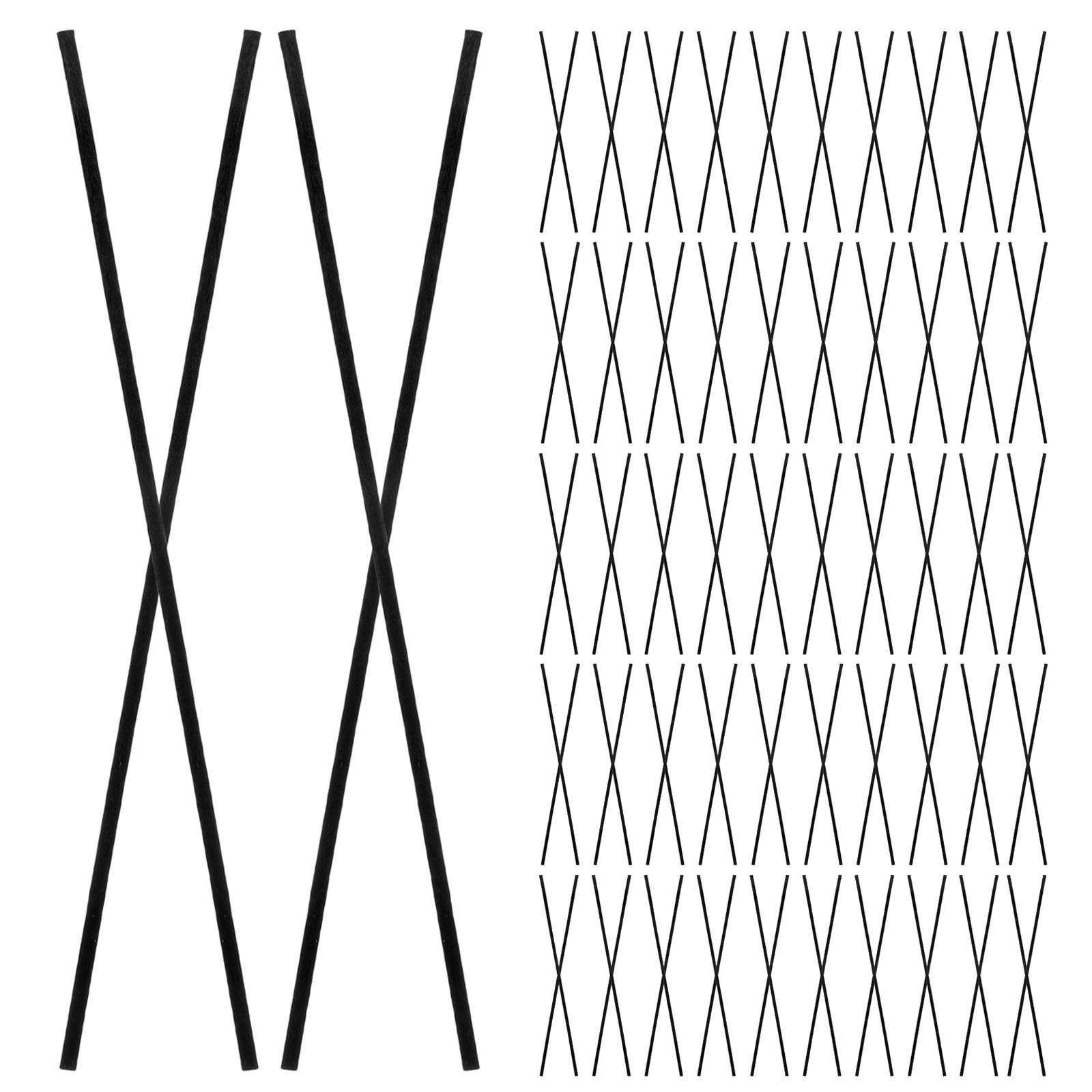 200 stuks zwarte diffuserstokj - Home Fragrance Diffuser Refills recensie en prijs