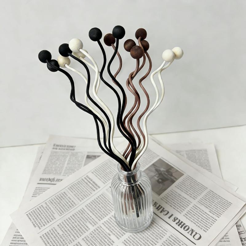 Houten kralen golfvormige rota - Home Fragrance Diffuser Refills recensie en prijs