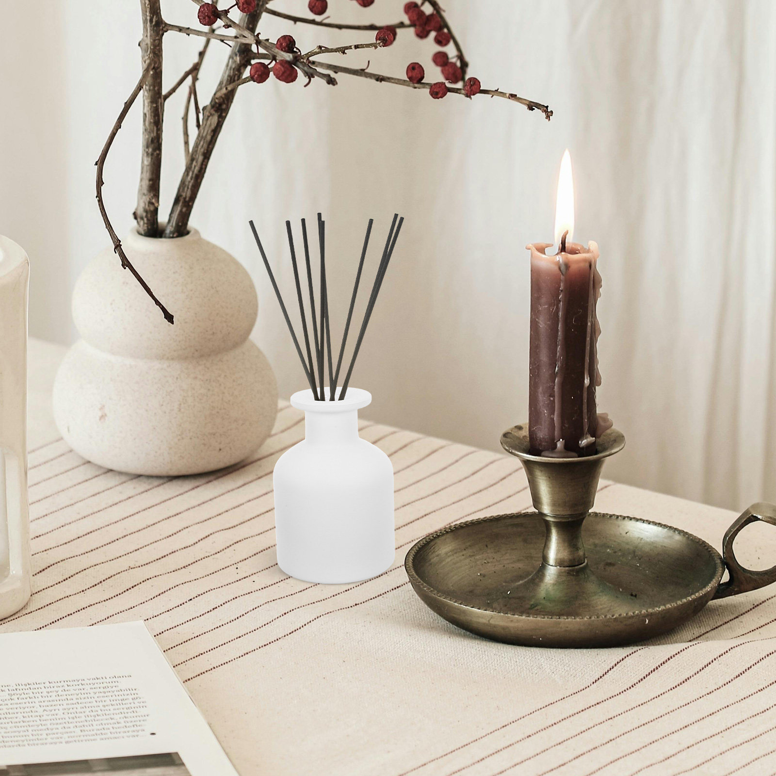 2 stuks elegante ronde glazen  - Home Fragrance Diffuser Refills recensie en prijs