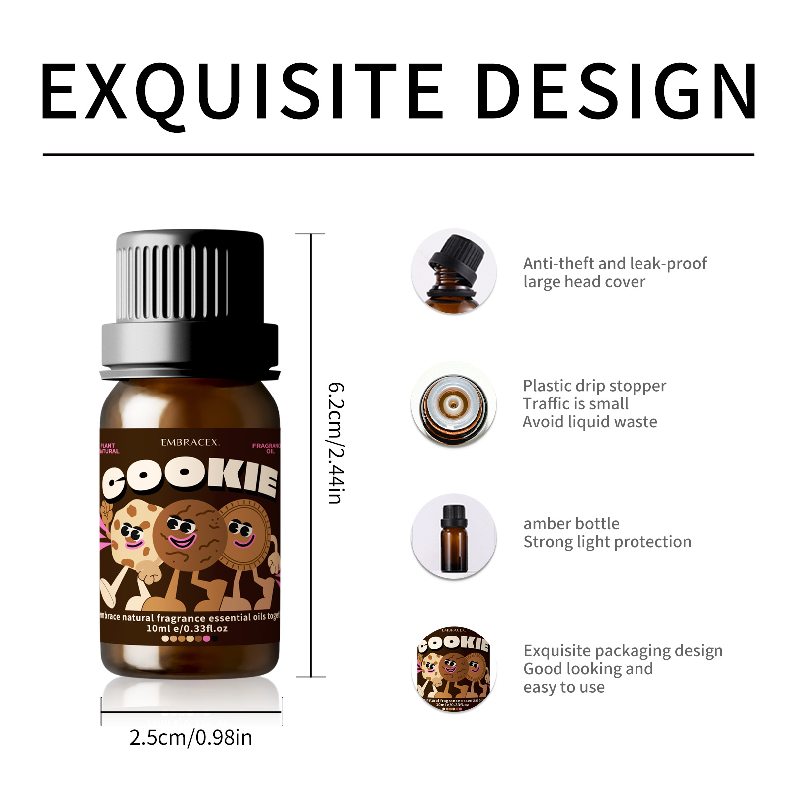 10ml Koekjesgeur Oliën voor Ri - Home Fragrance Gift recensie en prijs