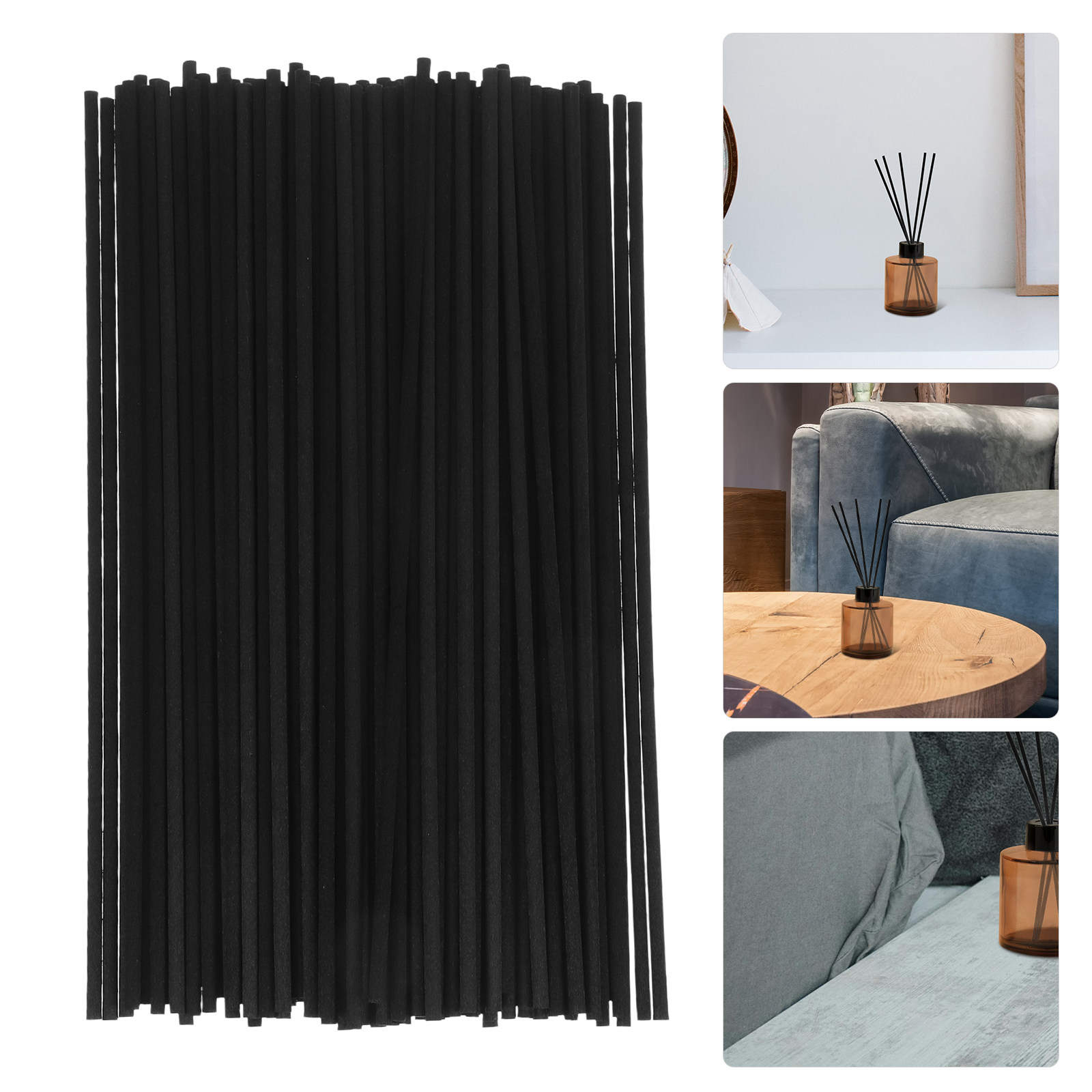 100 stuks zwarte diffuserstave - Home Fragrance Diffuser Oil recensie en prijs