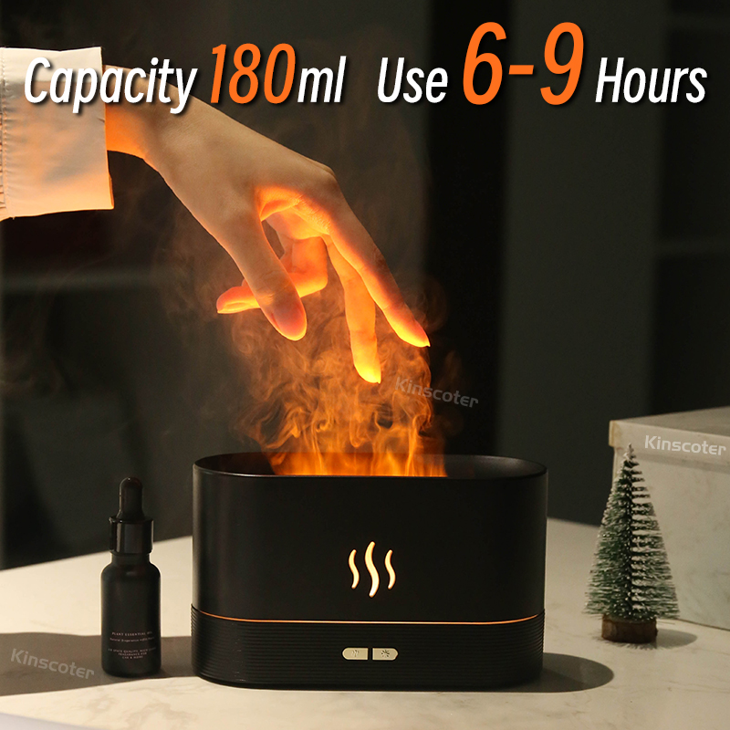 USB Desktop Vlam Aroma Diffuse - Fragrance Oil Set recensie en prijs